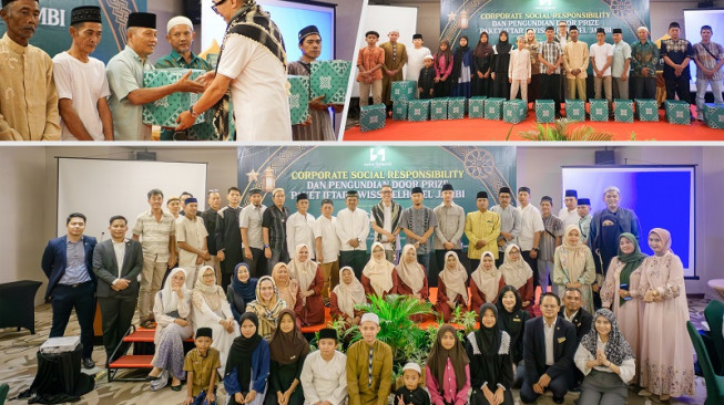 Swiss-Belhotel Jambi Rayakan Keberkahan Ramadan Melalui CSR dan Apresiasi Paket Umrah